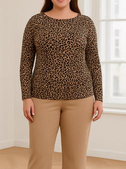 CARLIVE - Plus Size Blus från Only Carmakoma