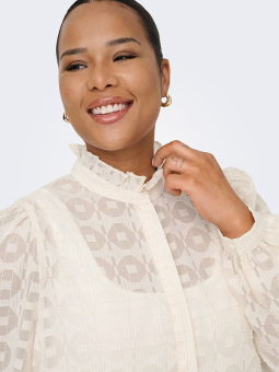 CARCHLOEY - Plus Size Skjorta från Only Carmakoma