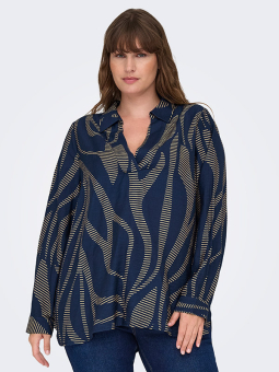 CARFANNIL - Plus Size Blus från Only Carmakoma
