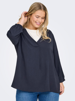 CARMETTA - Plus Size Blus från Only Carmakoma