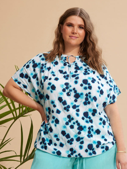 GLORIA - Plus Size Blus från Zhenzi