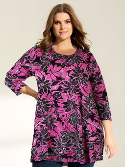 ESTHER - Plus Size Tunika från Zhenzi