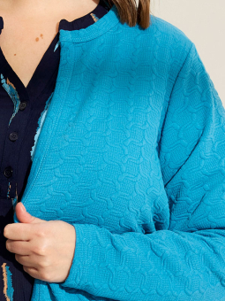 REIMER - Plus Size Kofta från Zhenzi