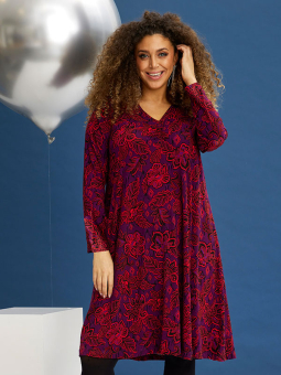 DELL - Plus Size Klänning från Zhenzi