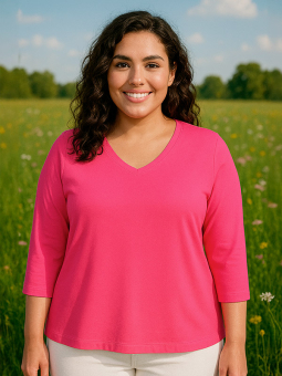 ALBERTA - Plus Size T-shirt från Zhenzi