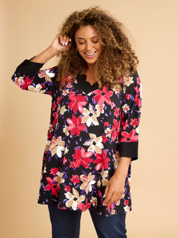ESLY - Plus Size Tunika från Zhenzi