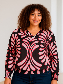 ENYA - Plus Size Blus från Zhenzi