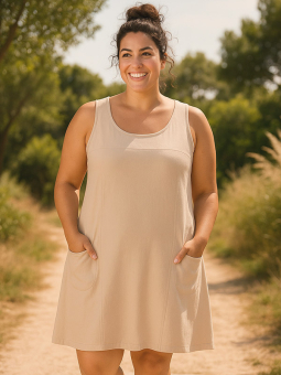 AMIN - Plus Size Klänning från Zhenzi