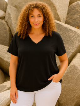 ALBERTA - Plus Size T-shirt från Zhenzi