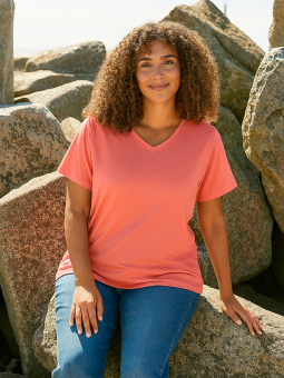 ALBERTA - Plus Size T-shirt från Zhenzi