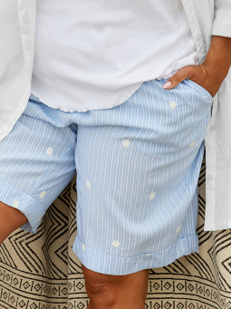 GERA - Plus Size Shorts från Zhenzi