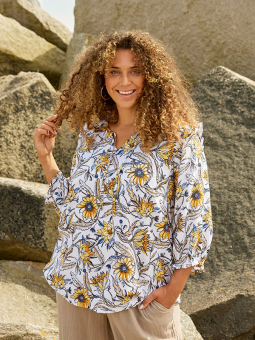 HAYU - Plus Size Blus från Zhenzi