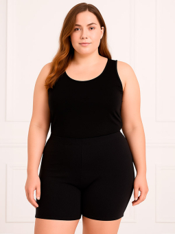 BAMBOU - Plus Size Shorts från Zhenzi