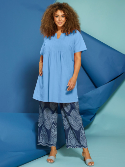 ZH-AMIN - Plus Size Tunika från Zhenzi