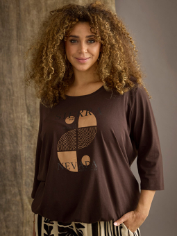 ZH-NOOR - Plus Size Blus från Zhenzi