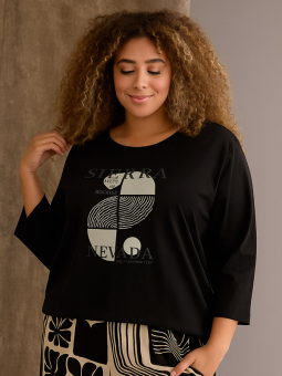 ZH-NOOR - Plus Size Blus från Zhenzi