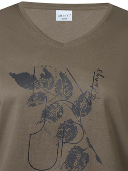 ZH-SAEE - Plus Size Blus från Zhenzi