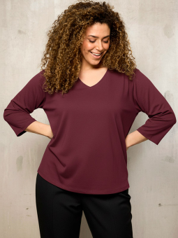 ZH-ALBERTA - Plus Size T-shirt från Zhenzi