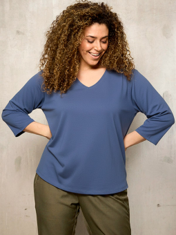 ZH-ALBERTA - Plus Size T-shirt från Zhenzi