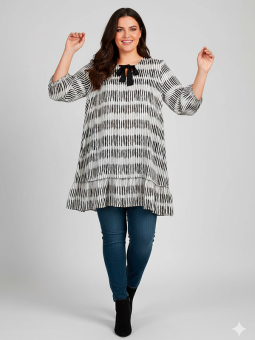 ZH-SISY - Plus Size Tunika från Zhenzi