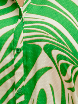 Zhenzi JANELLE - Skjorta med grönt tryck