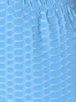 Zhenzi ROMY - Blå 3/4 leggings med 3D-struktur