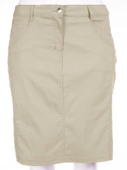 Zhenzi BOYER - Sand farvet nederdel med skånebukser 