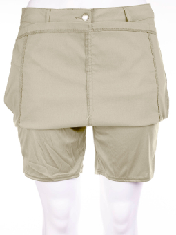 Zhenzi BOYER - Sand farvet nederdel med skånebukser 