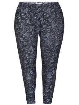 Zhenzi SUSA - Svarta leggings med tryck