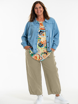 CLARA - Plus Size Byxor från Gozzip