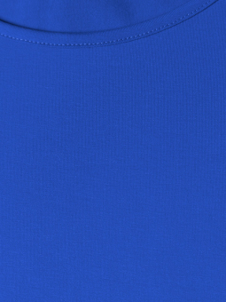 Gozzip GITTE - Blå jerseyblus med korta ärmar