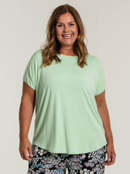Gozzip GITTE - T-shirt i pastellgrön jersey