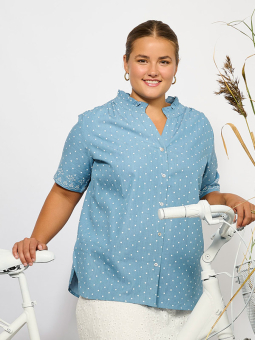 ADCARMEN - Plus Size Blus från Adia