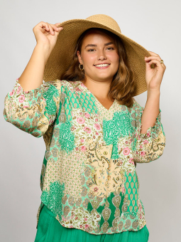 ADCHRISTA - Plus Size Blus från Adia