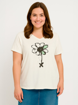 ADCINDY - Plus Size T-shirt från Adia