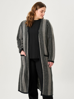 ADGRACE - Plus Size Kofta från Adia