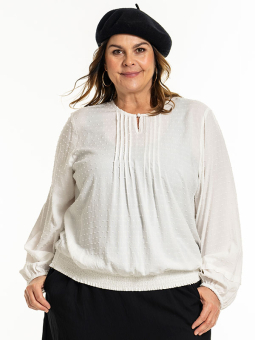 GABRIELLA - Plus Size Blus från Gozzip