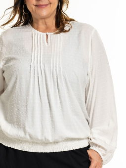 GABRIELLA - Plus Size Blus från Gozzip
