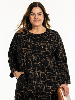 ANNBRIT - Plus Size Skjorta från Gozzip