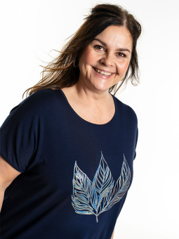 GITTE - Plus Size T-shirt från Gozzip