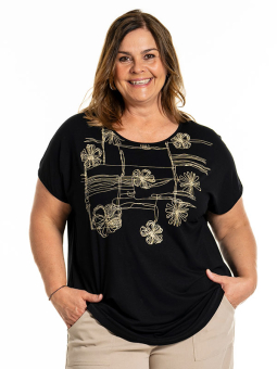 GITTE - Plus Size T-shirt från Gozzip