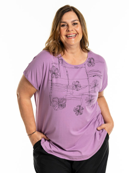 GITTE - Plus Size T-shirt från Gozzip