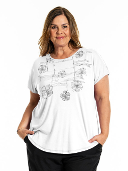 GITTE - Plus Size T-shirt från Gozzip