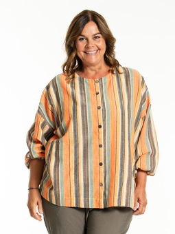 ANN-MARI - Plus Size Blus från Gozzip