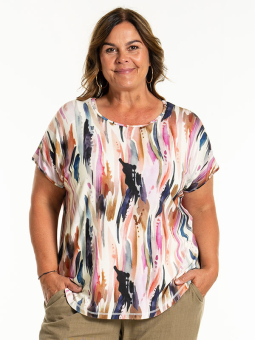 GITTE - Plus Size T-shirt från Gozzip