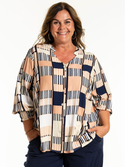 GHITA - Plus Size Blus från Gozzip
