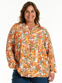 JANETT - Plus Size Blus från Gozzip