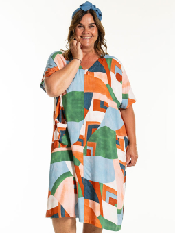 JUSTINA - Plus Size Klänning från Gozzip
