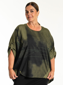 KLEO - Plus Size Blus från Gozzip Black