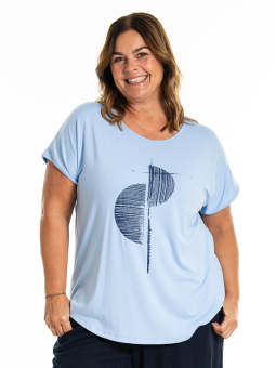 GITTE - Plus Size T-shirt från Gozzip